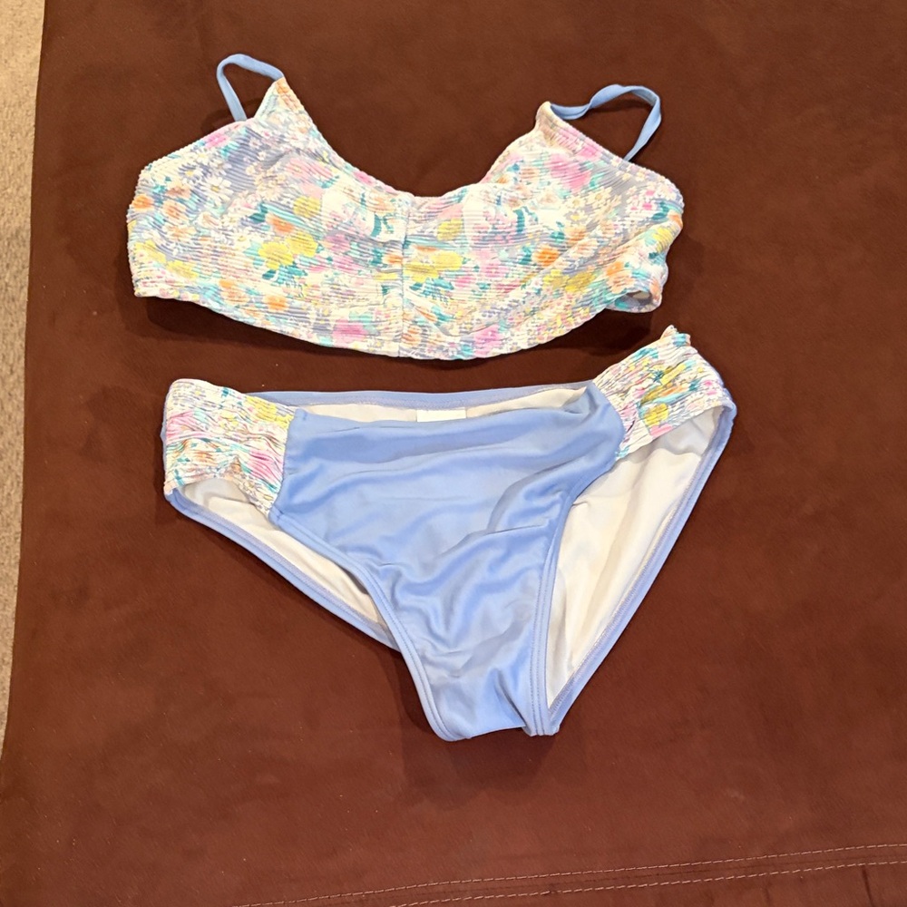 Girls Art Class Floral Bikini Set